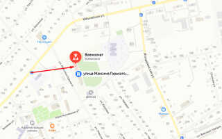 Военкомат пгт. Колывань