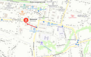 Военкомат с. Александровское