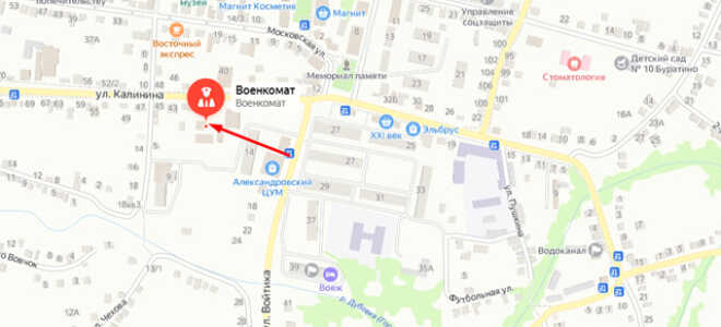 Военкомат с. Новоселицкое