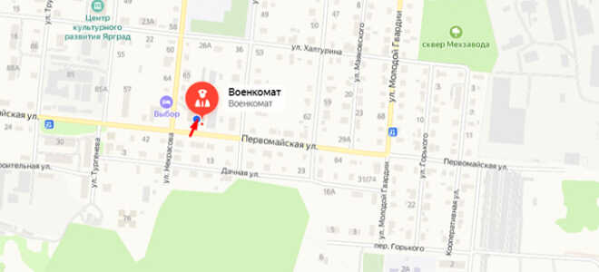 Военкомат пгт. Санчурск