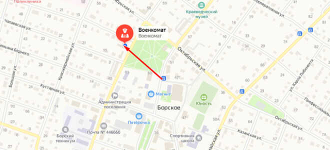 Военкомат с. Богатое