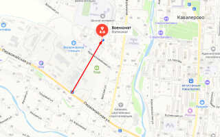 Военкомат пгт. Ольга
