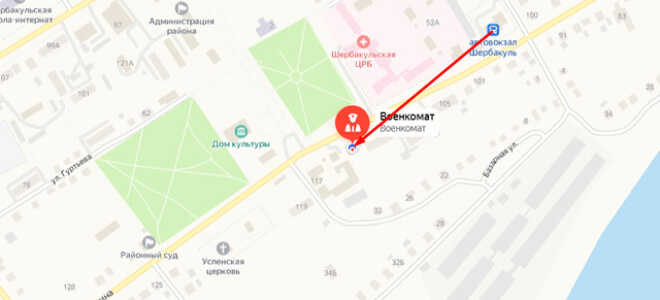 Военкомат пгт. Шербакуль