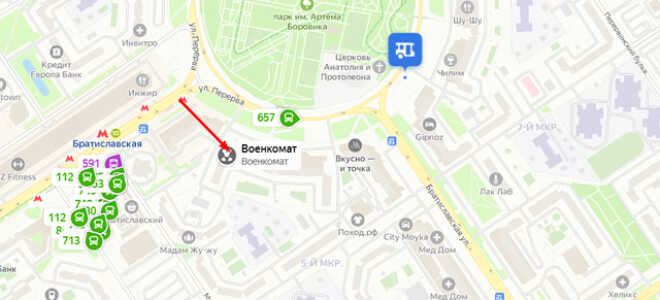 Военкомат района Печатники Москвы