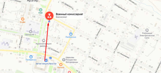 Военкомат с. Арзгир