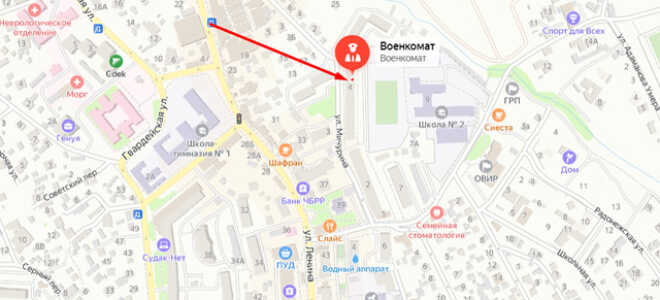 Военкомат г. Судак