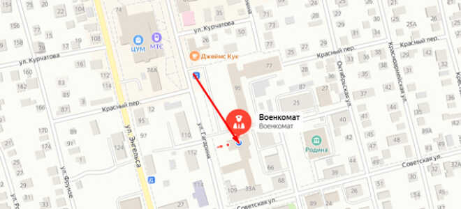 Военкомат с. Кочубеевское