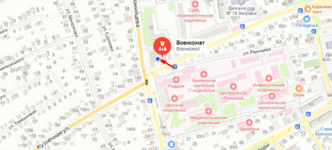 Военкомат с. Песчанокопское