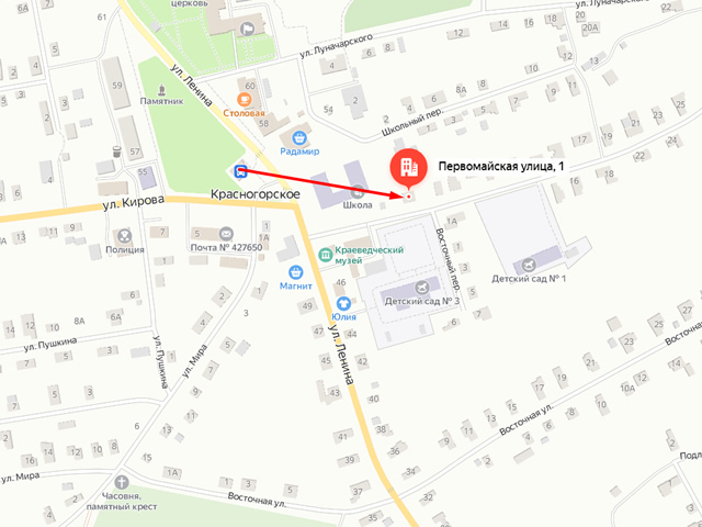 Военный комиссариат Красногорского и Юкаменского районов Удмуртской Республики