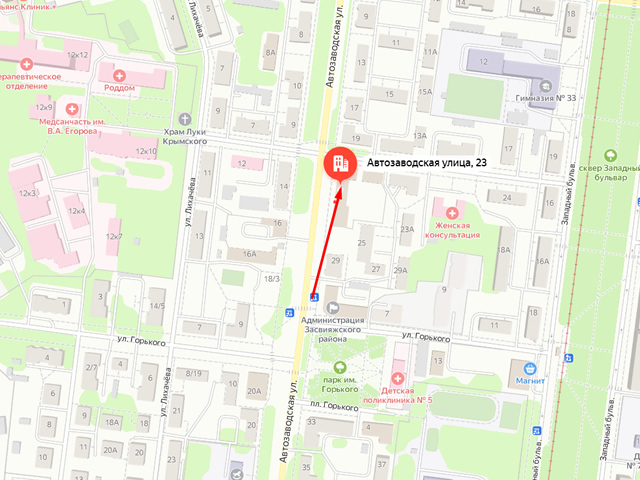 Военный комиссариат Засвияжского района города Ульяновск Ульяновской области