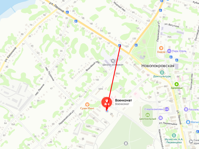 Военный комиссариат Новопокровского и Белоглинского районов Краснодарского края