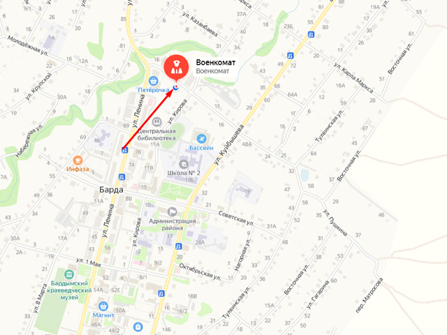 Военный комиссариат Бардымского района Пермского края