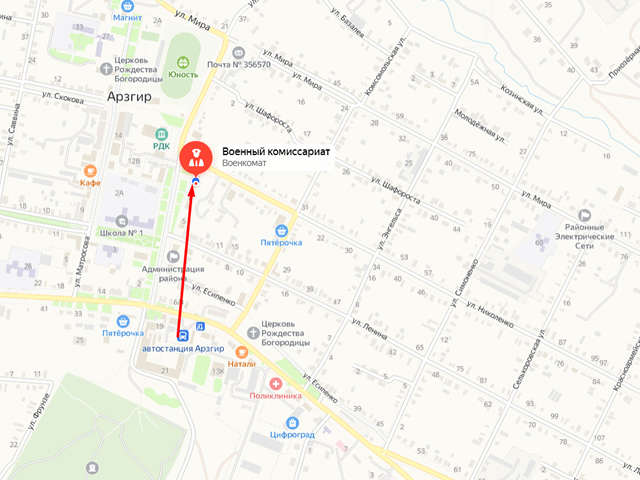 Военный комиссариат Туркменского и Арзгирского районов Ставропольского края