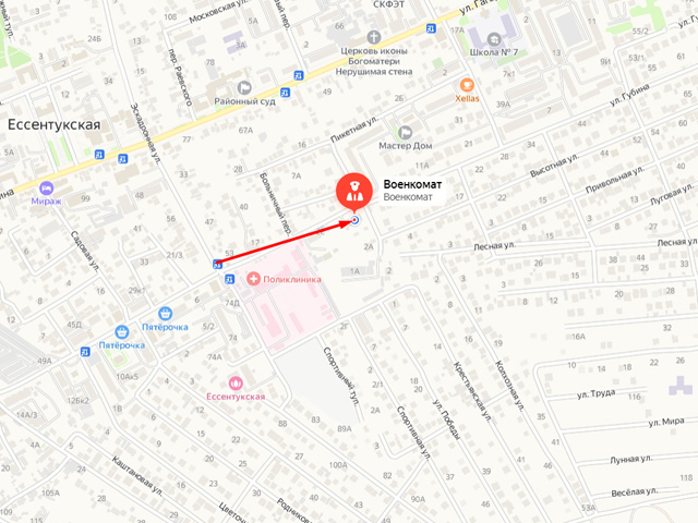 Военный комиссариат Предгорного района Ставропольского края